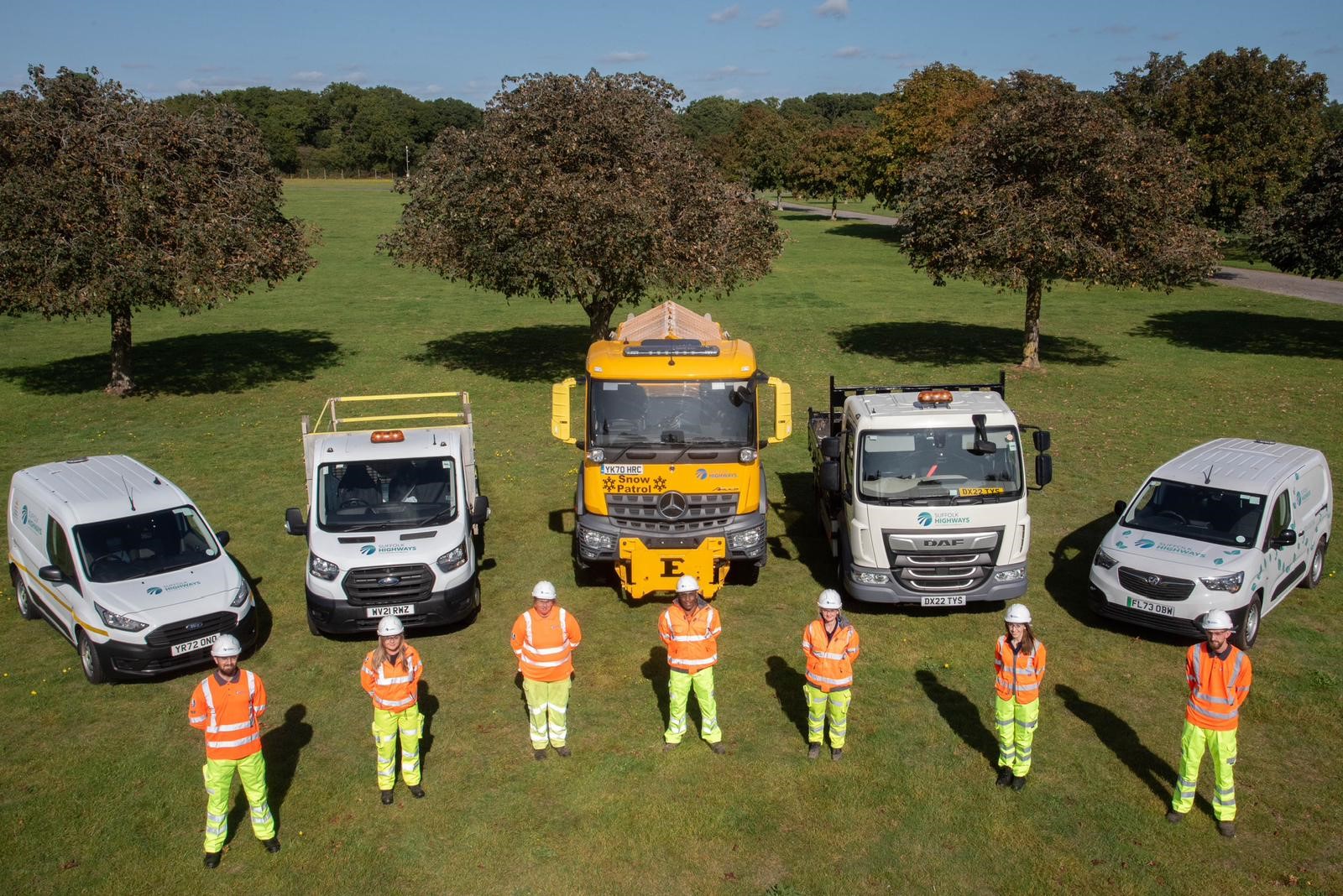 New look highways services arrive in Suffolk 