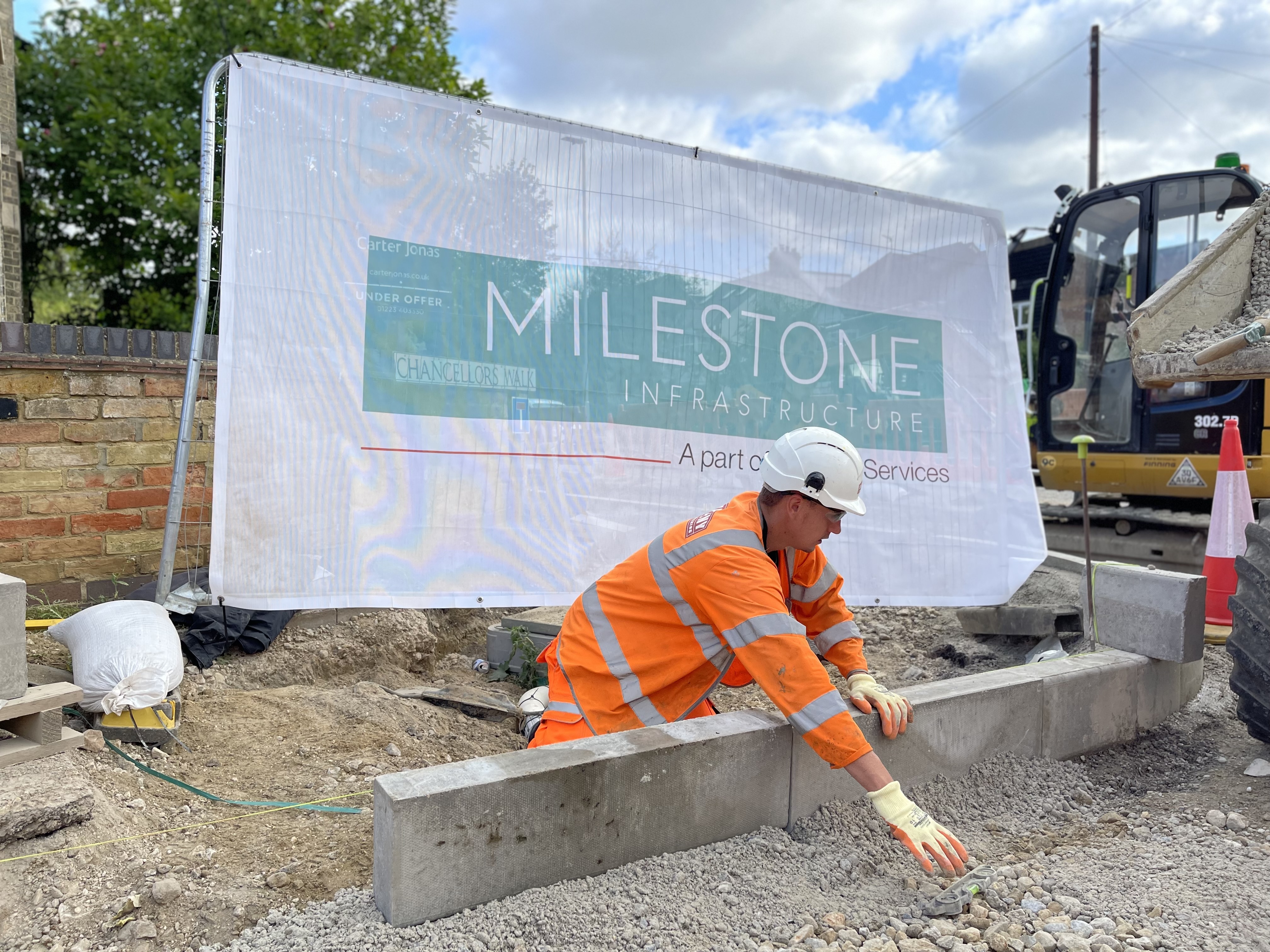 Milestone Infrastructure trialling innovative cement-free concrete for Greater Cambridge Partnership